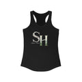 Incog Women's Racerback with the Silver Haze strain