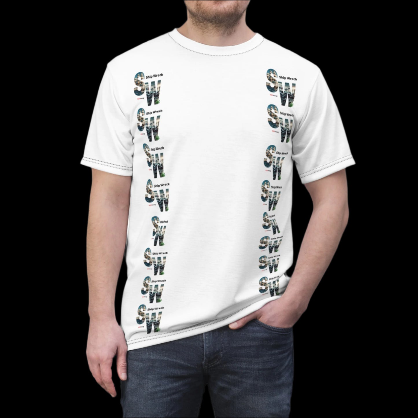 Incog Bold Street Tee featuring the Shipwreck strain v1.0
