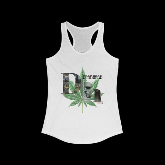 Iconic Women's Racerback with the Deadhead strain