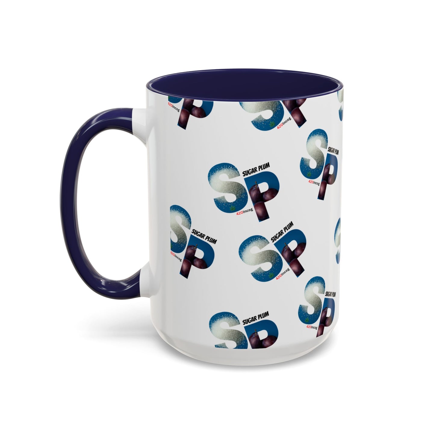 420Incog Big 'Ol Coffee Mug featuring the Sugar Plum strain