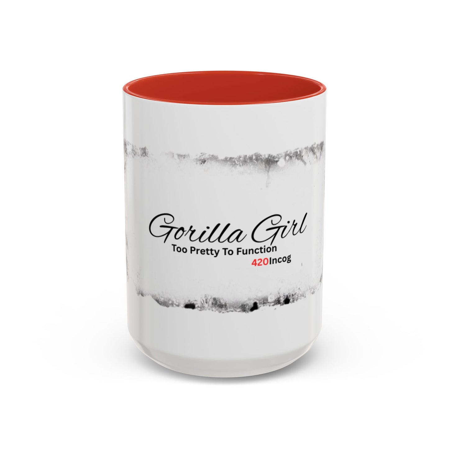 420Incog Big 'Ol Coffee Mug featuring the Gorilla Girl strain