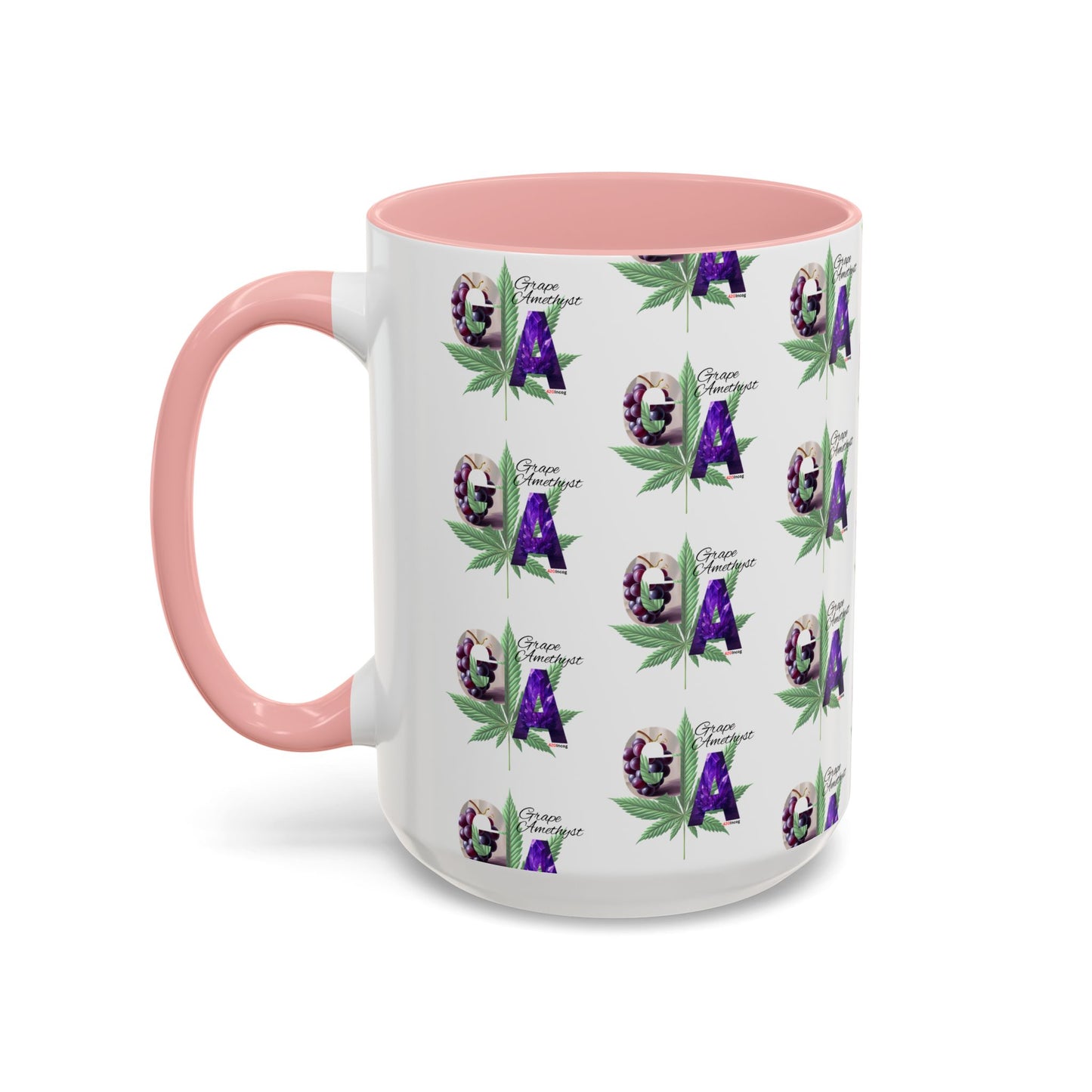 420Incog Big 'Ol Coffee Mug featuring the Grape Amethyst strain