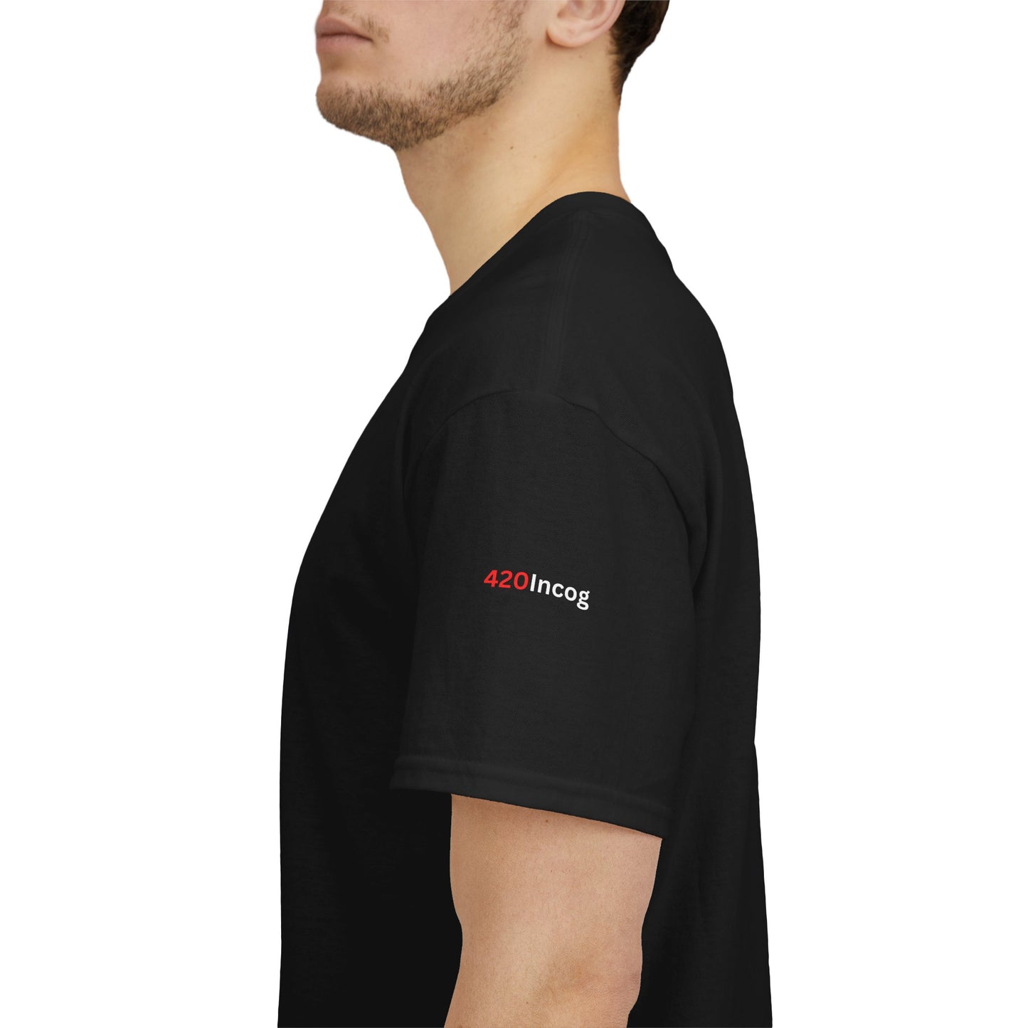 Incog Graphic Tee featuring the Shipwreck strain