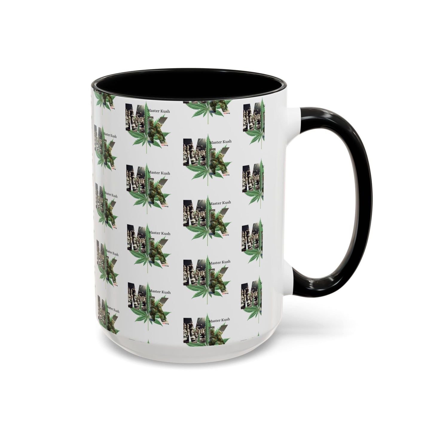 420Incog Big 'Ol Coffee Mug featuring the Master Kush Chess strain