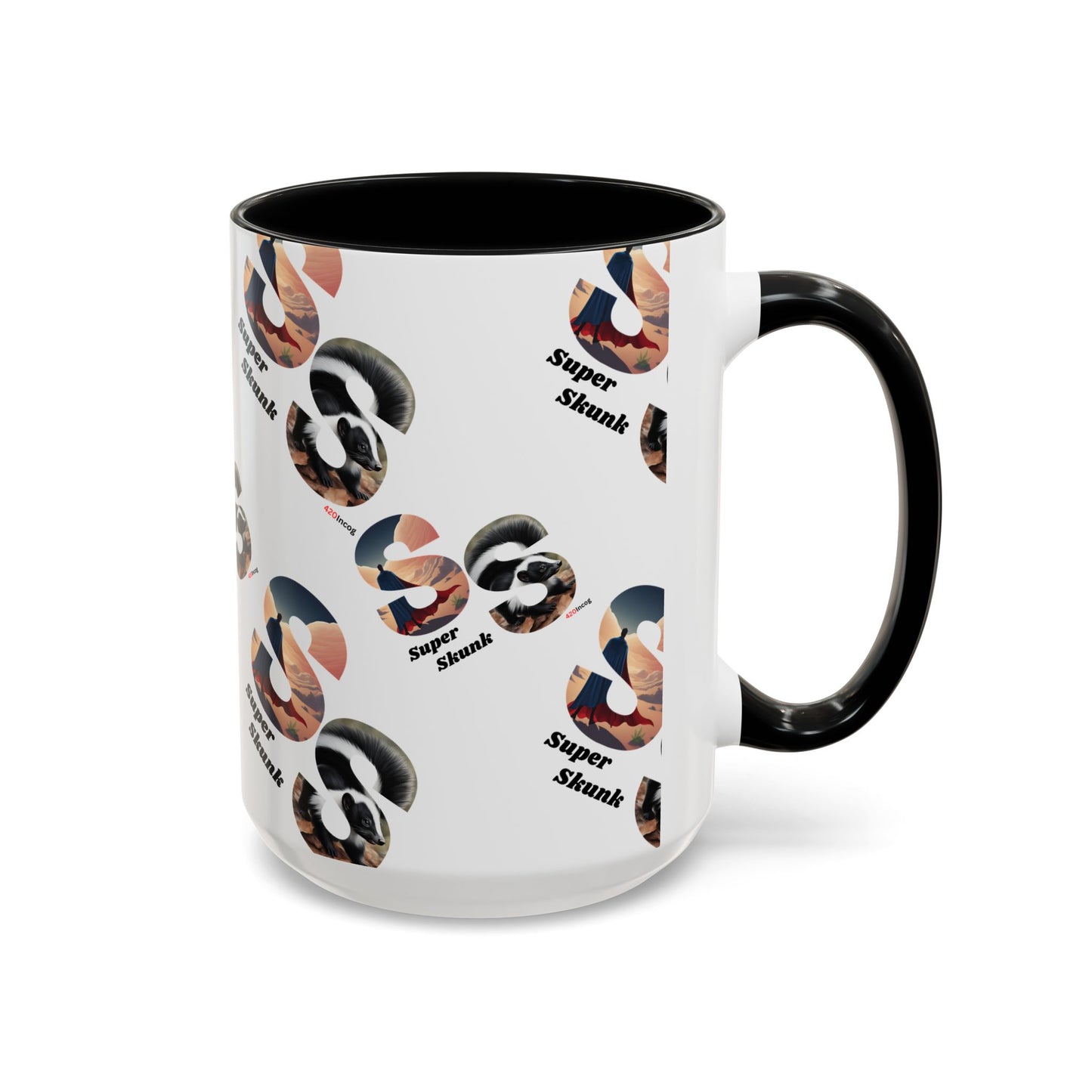 420Incog Big 'Ol Coffee Mug featuring the Super Skunk strain Incog