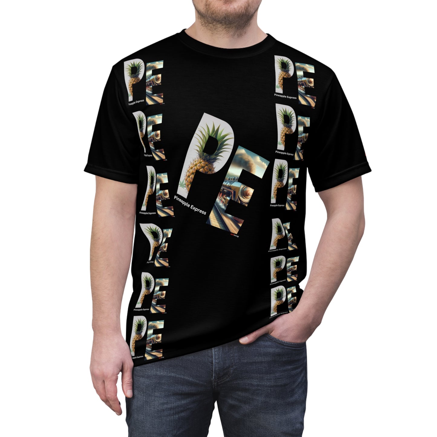Incog Bold Street Tee featuring the Pineapple Express strain v2.0