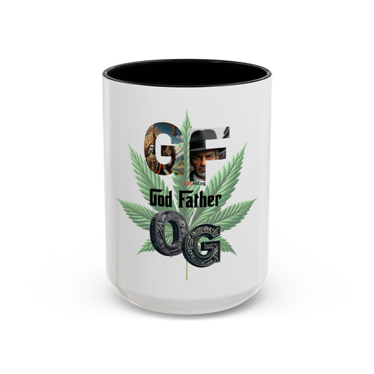 420Incog Big 'Ol Coffee Mug featuring the God Father OG strain