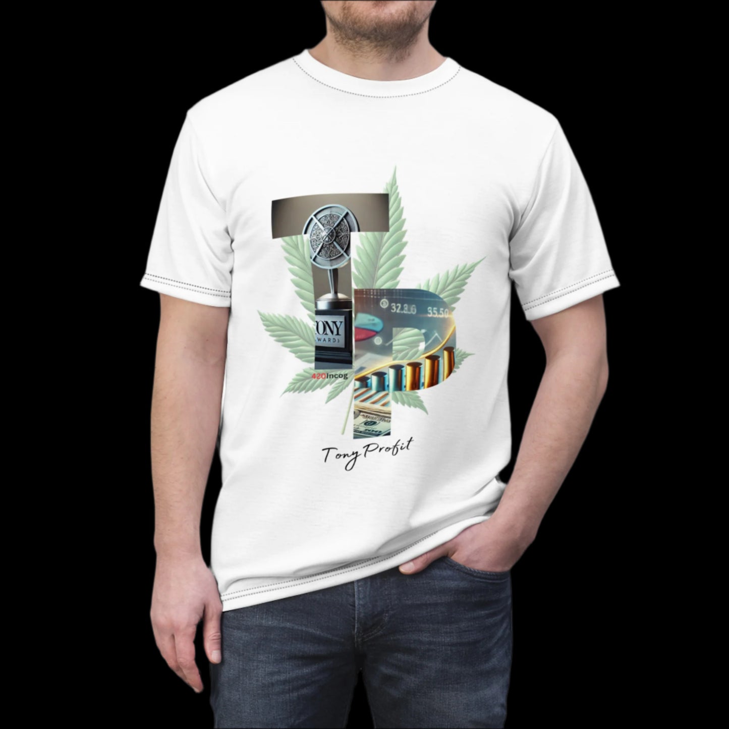 Iconic Street Tee featuring the Tony Profit strain v2.0