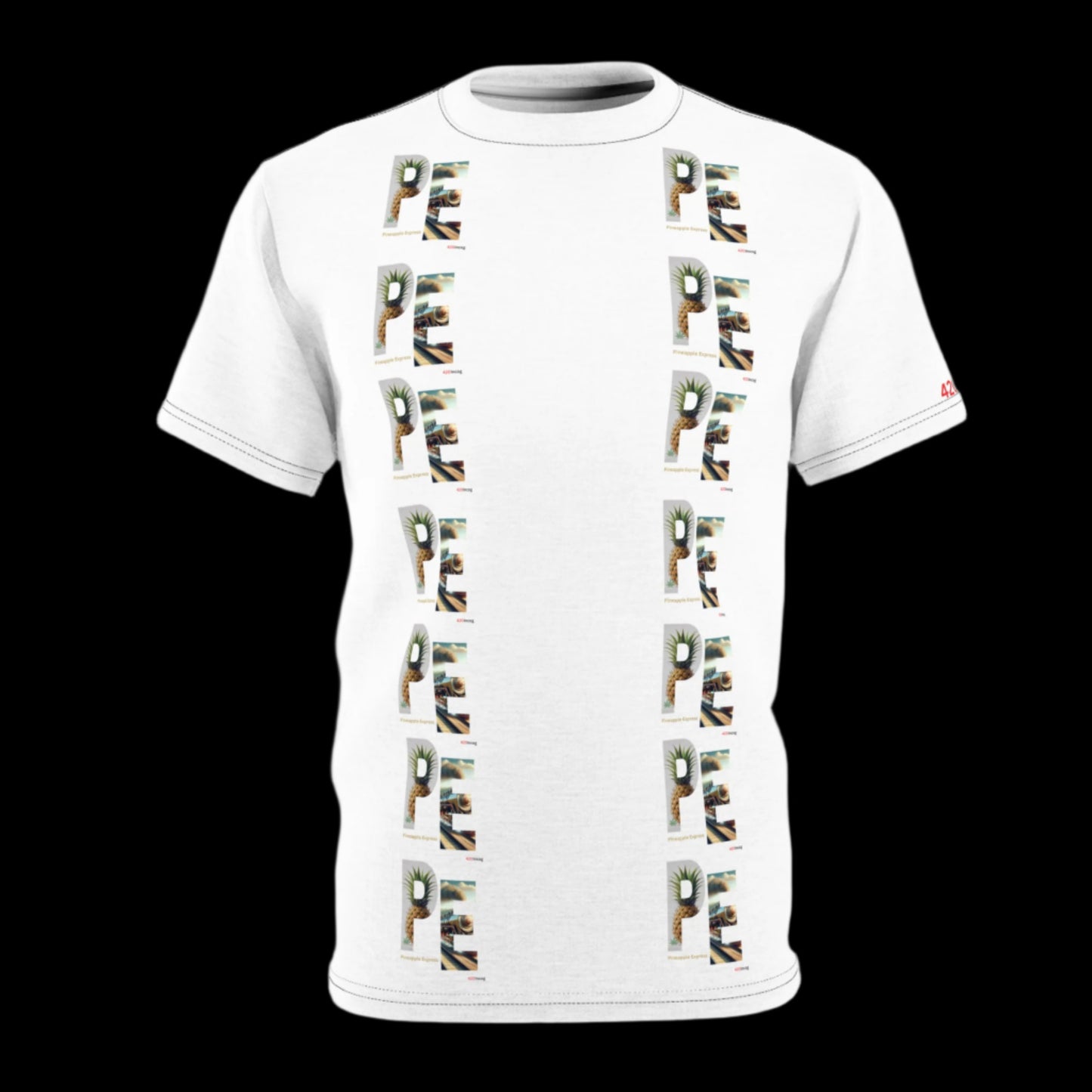 Incog Bold Street Tee featuring the Pineapple Express strain v1.0
