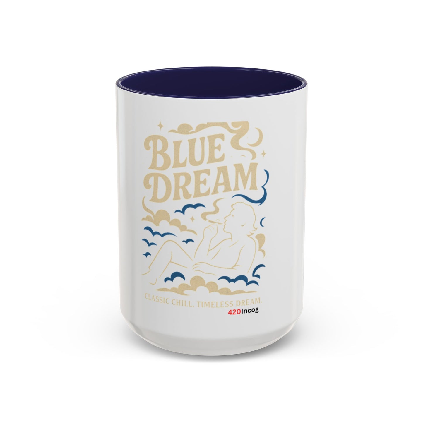 420Incog Big 'Ol Coffee Mug featuring the Blue Dream strain