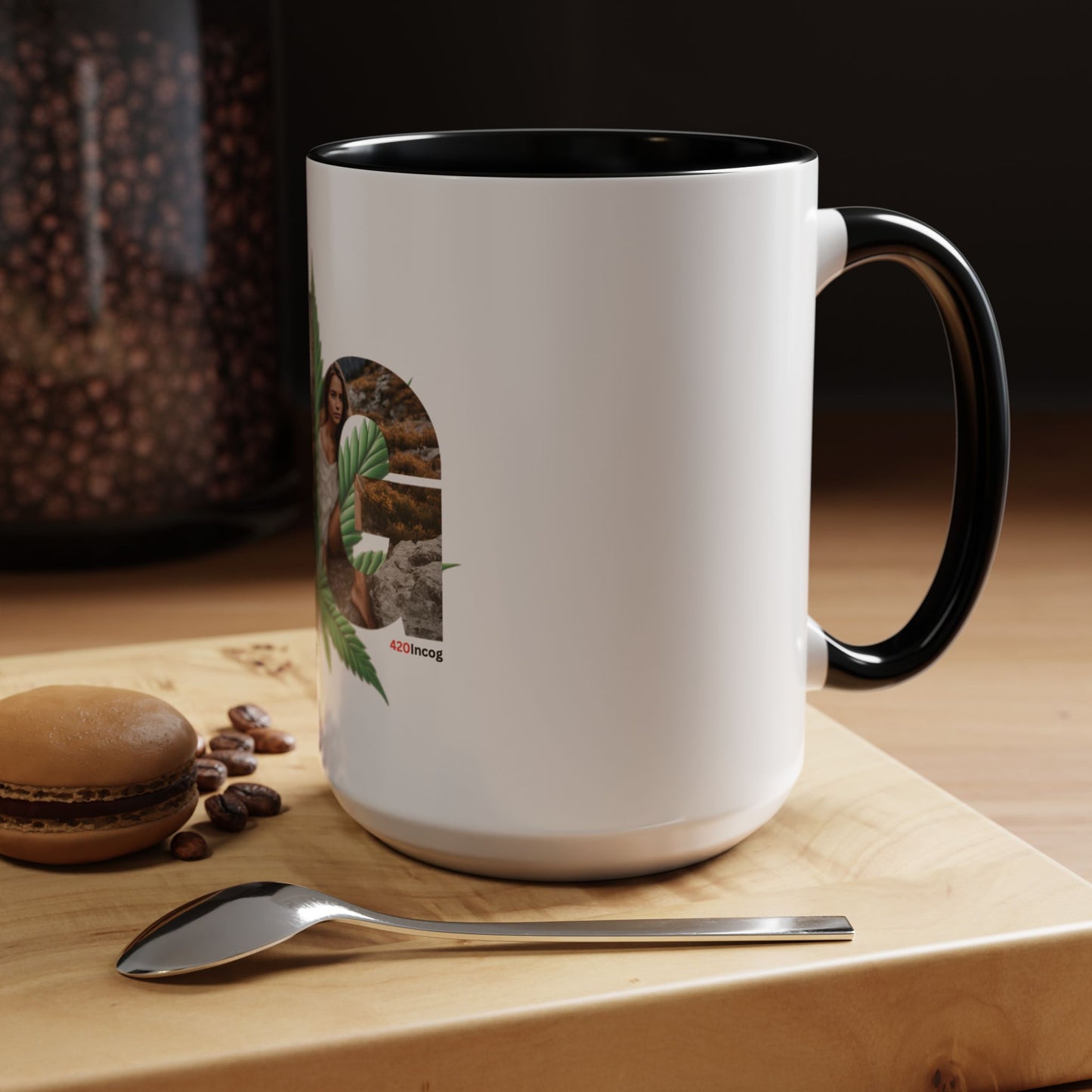 420Incog Big 'Ol Coffee Mug featuring the Mountain Girl strain