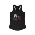 Incog Women's Racerback with the White Widow v1.0 strain