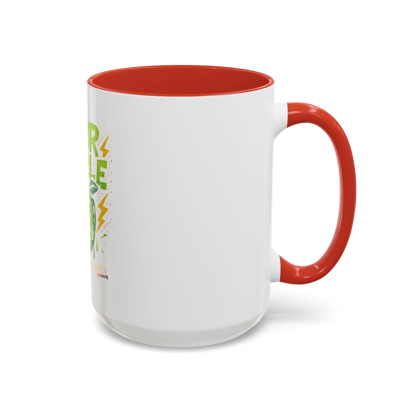 420Incog Big 'Ol Coffee Mug featuring the Sour Apple strain