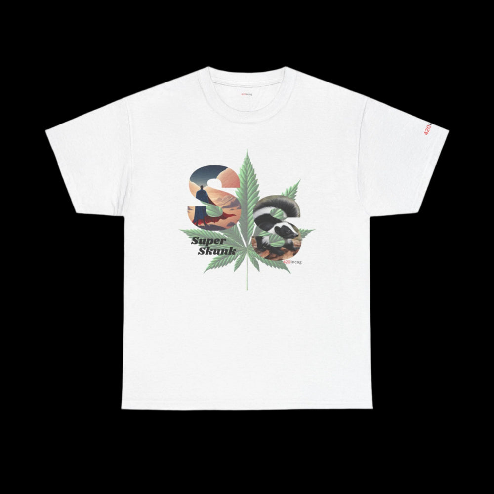 Iconic Graphic Tee featuring the Super Skunk strain