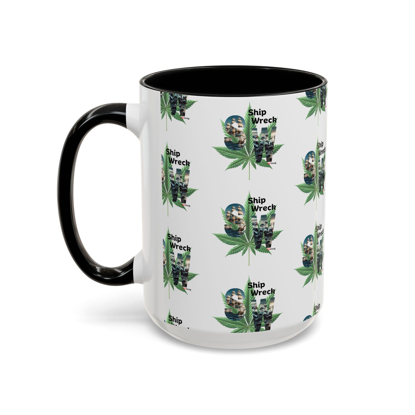 420Incog Big 'Ol Coffee Mug featuring the Shipwreck strain