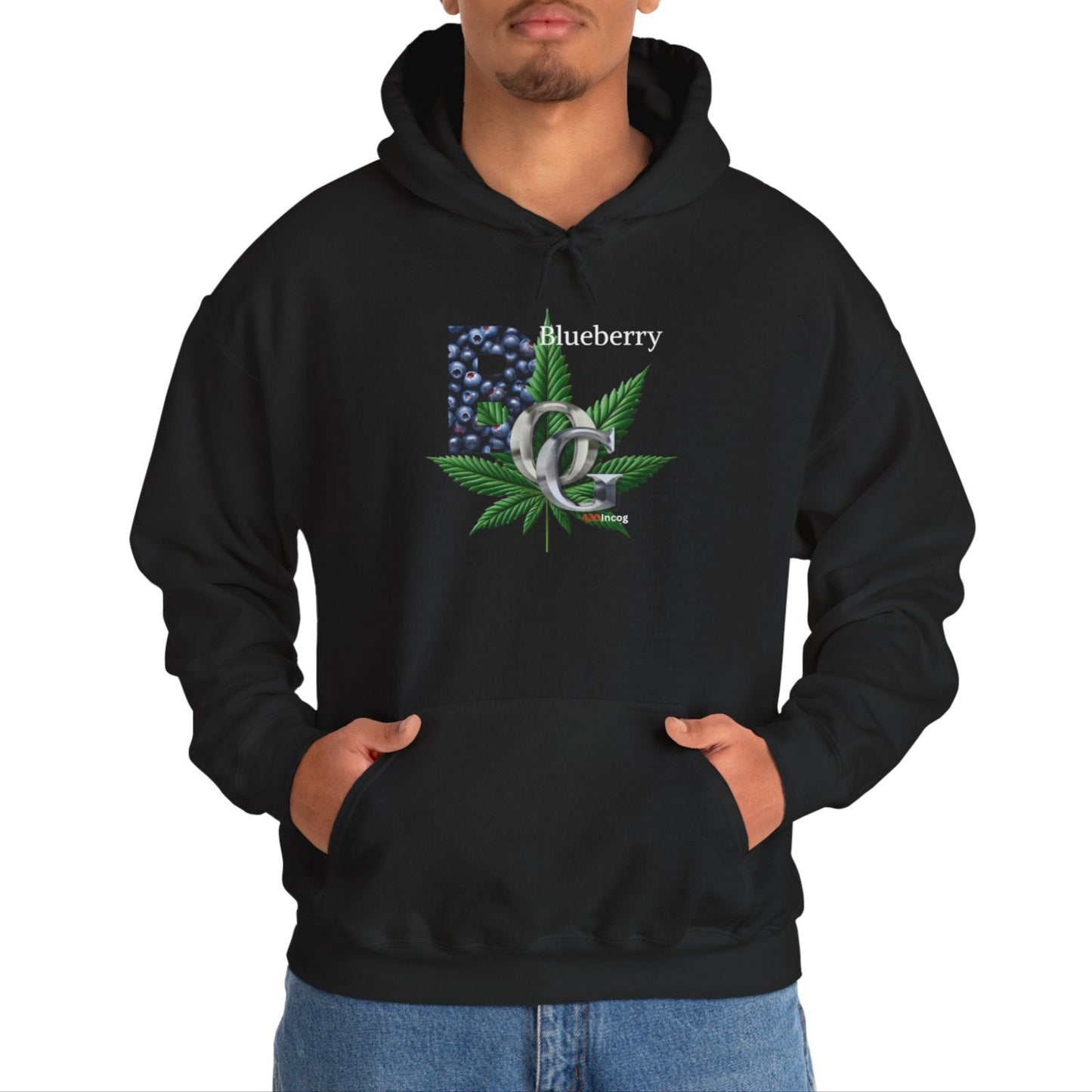 Iconic Graphic Sweatshirt featuring the Blueberry OG v1.1 strain