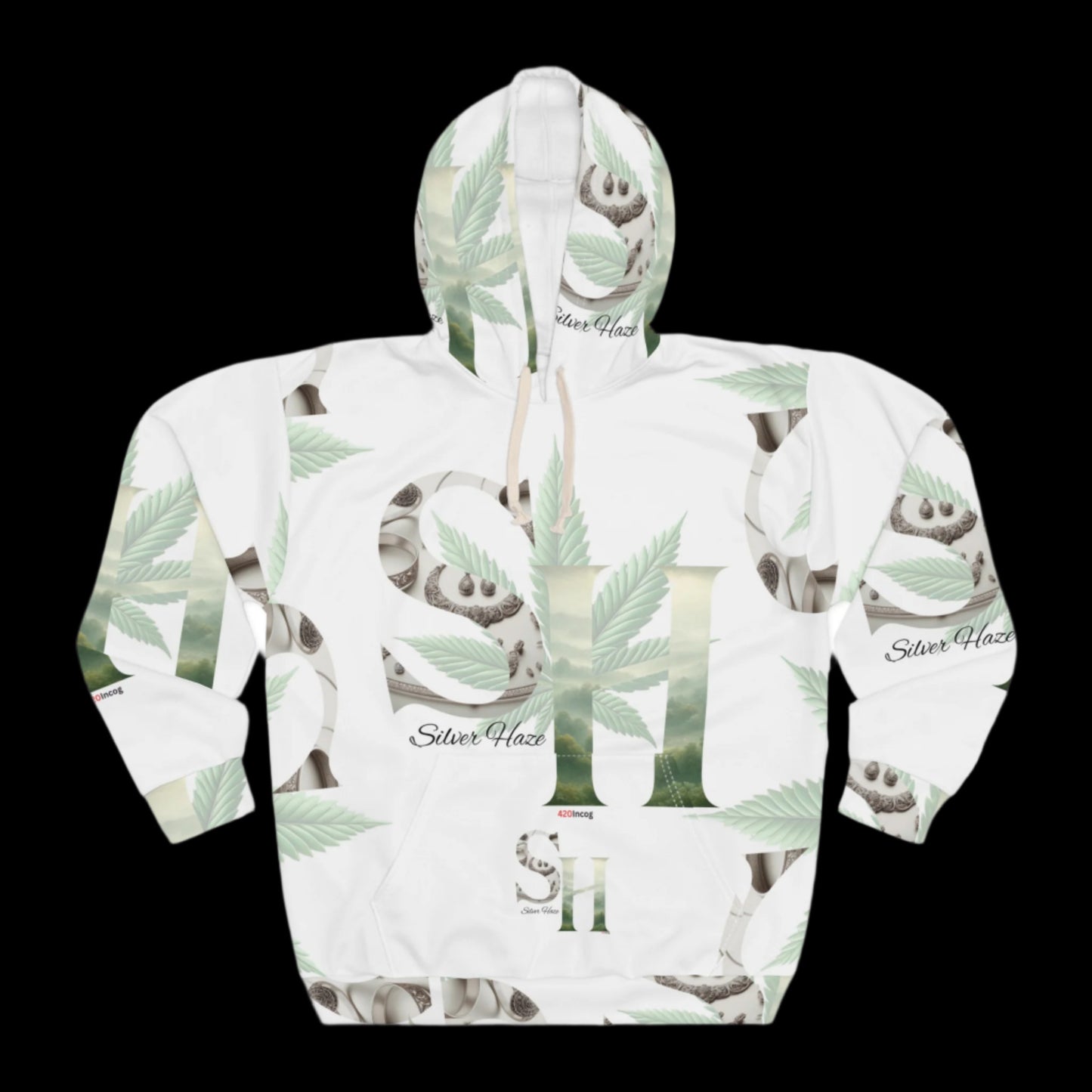 420 Signature Hoodie featuring the Silver Haze strain