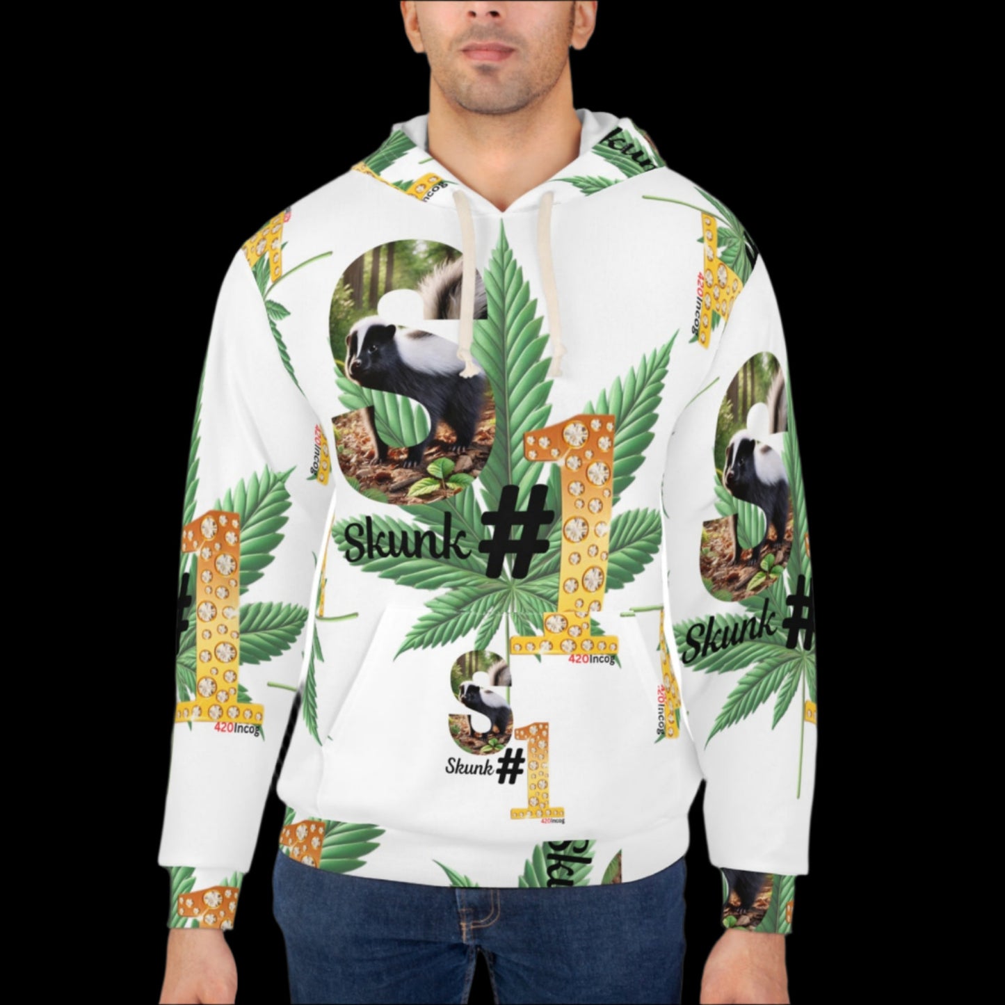 420 Signature Hoodie featuring the Skunk #1 strain