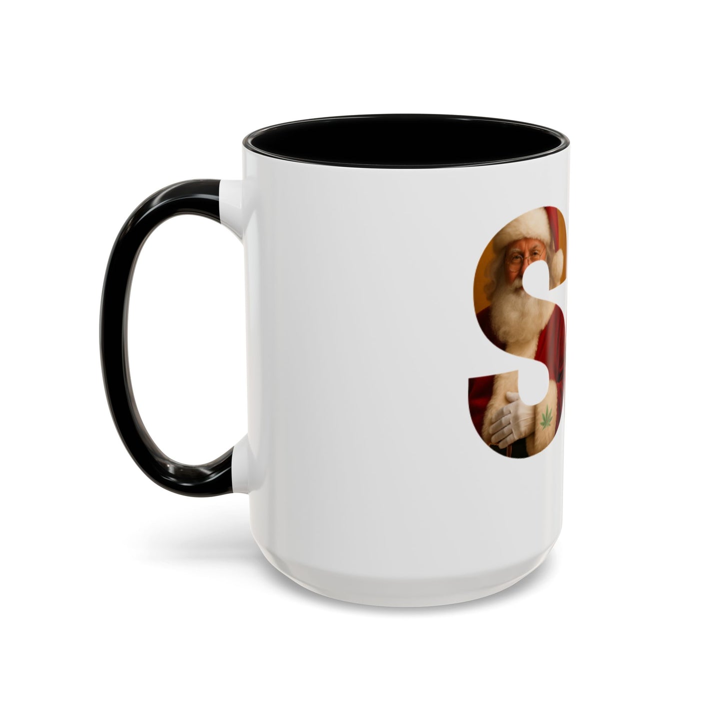 420Incog Big 'Ol Coffee Mug featuring the Santa Cookies strain