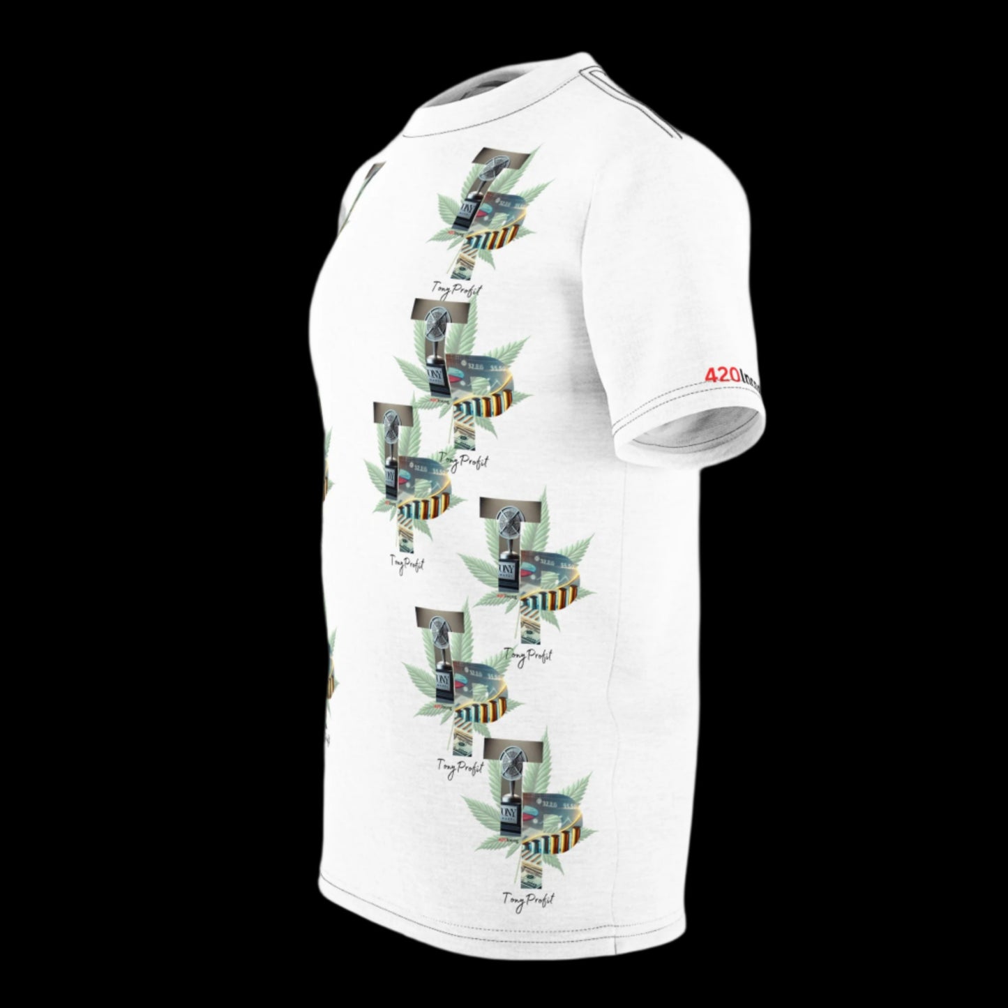 Iconic Bold Street Tee featuring the Tony Profit strain v1.0