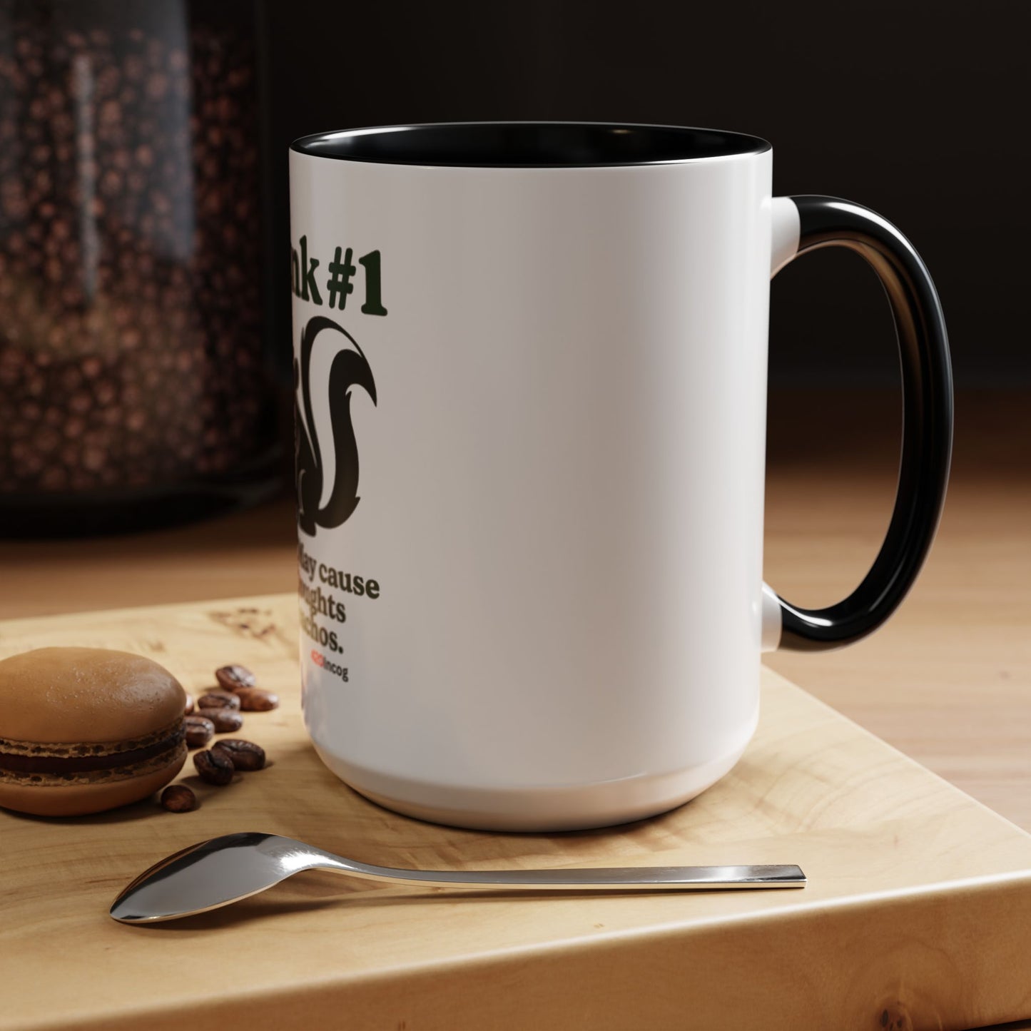 420Incog Big 'Ol Coffee Mug featuring the Skunk #1 strain