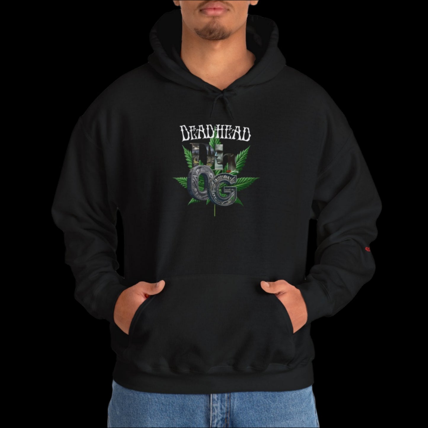 Iconic Graphic Sweatshirt featuring the Deadhead OG strain