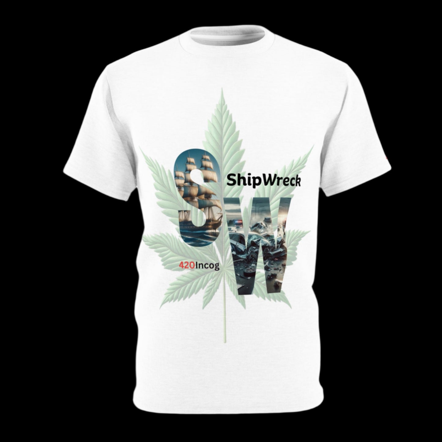 Iconic Street Tee featuring the Shipwreck strain