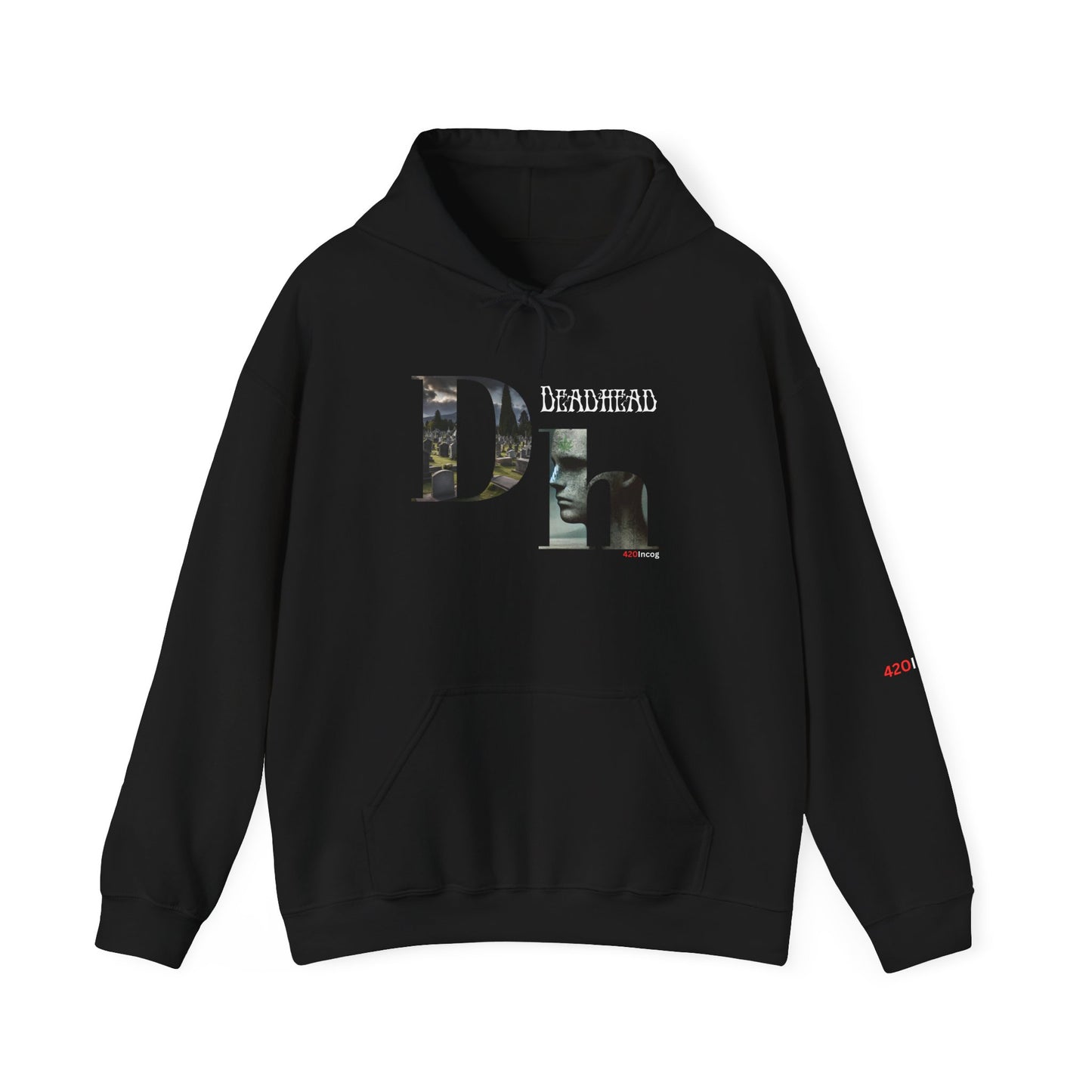 Incog Graphic Sweatshirt featuring the Deadhead  strain