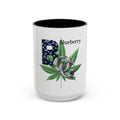 420Incog Big 'Ol Coffee Mug featuring the Blueberry OG strain
