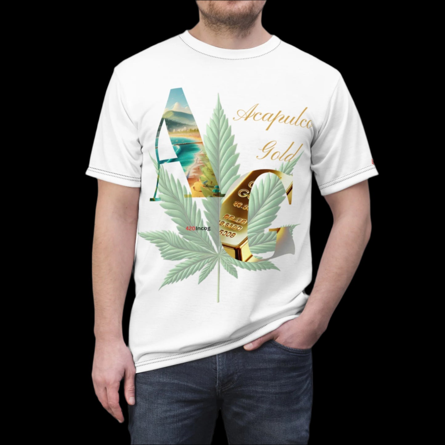 Iconic Street Tee featuring the Acapulco Gold strain