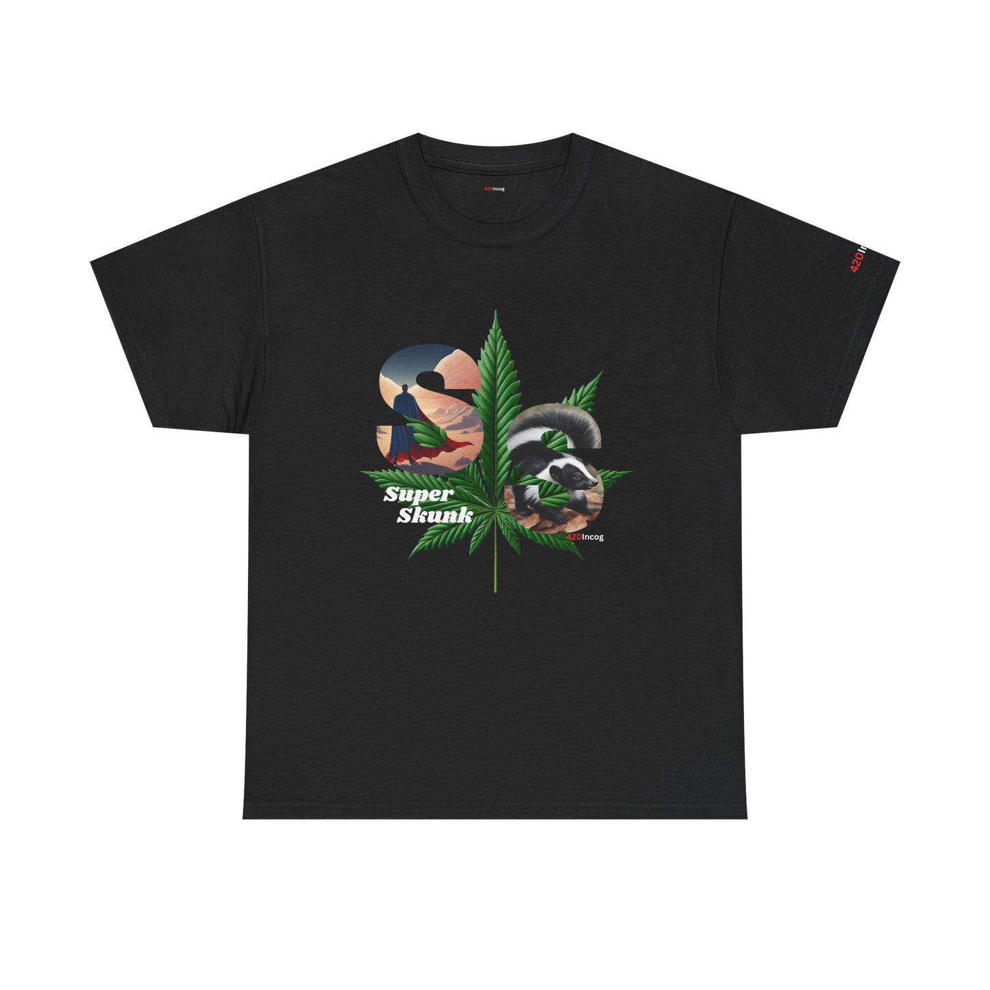 Iconic Graphic Tee featuring the Super Skunk strain