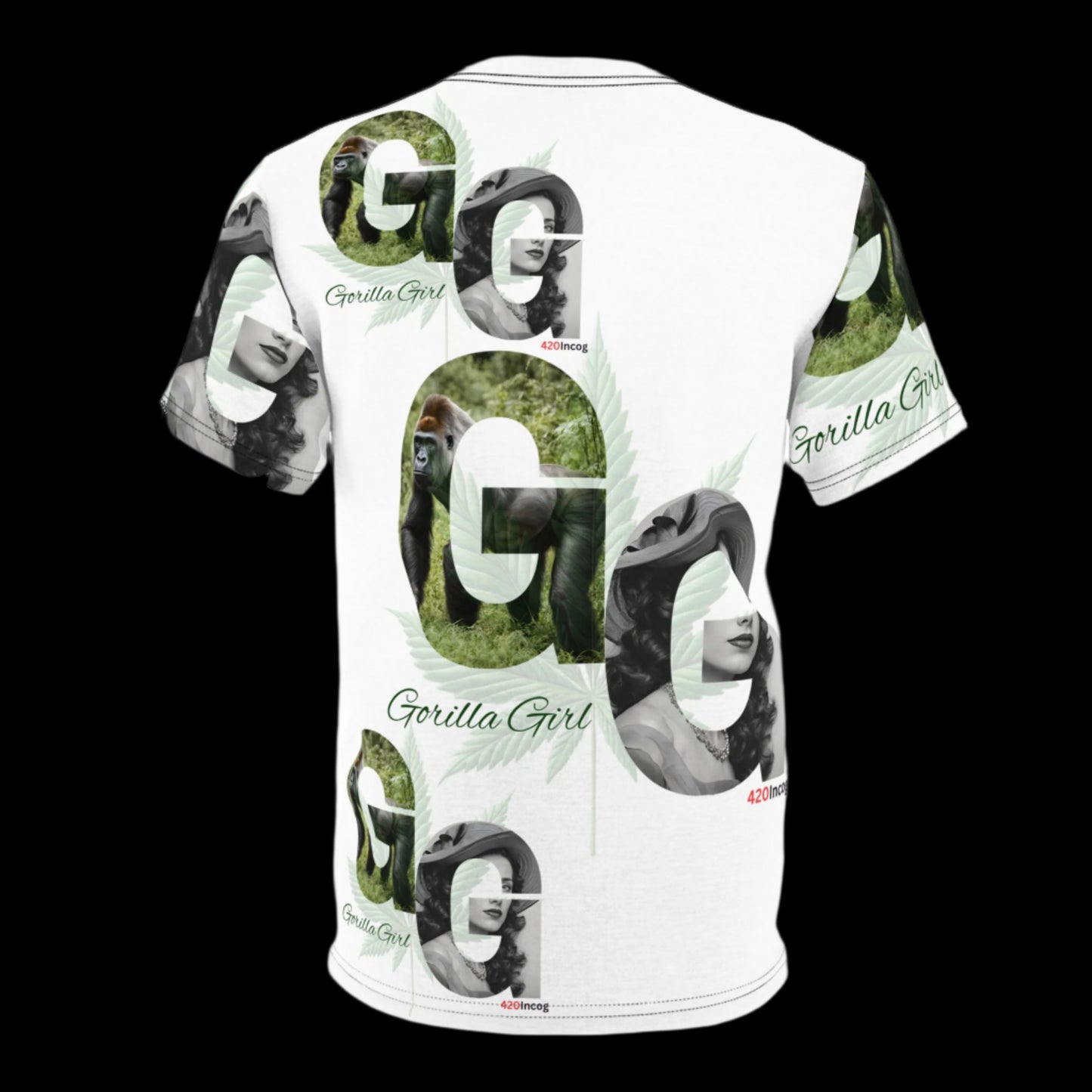 Iconic Bold Street Tee featuring the Gorilla Girl strain