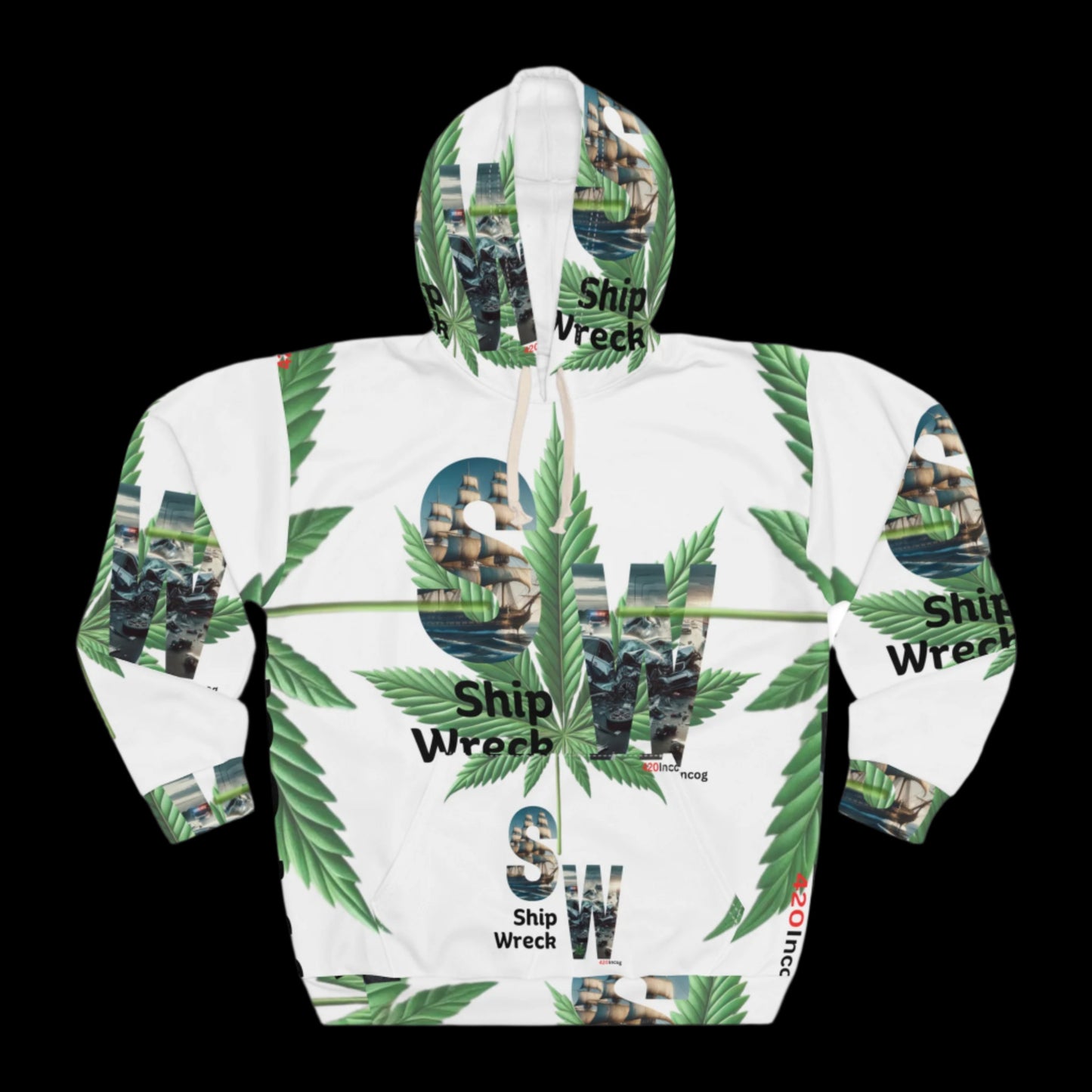 420 Signature Hoodie featuring the Shipwreck strain