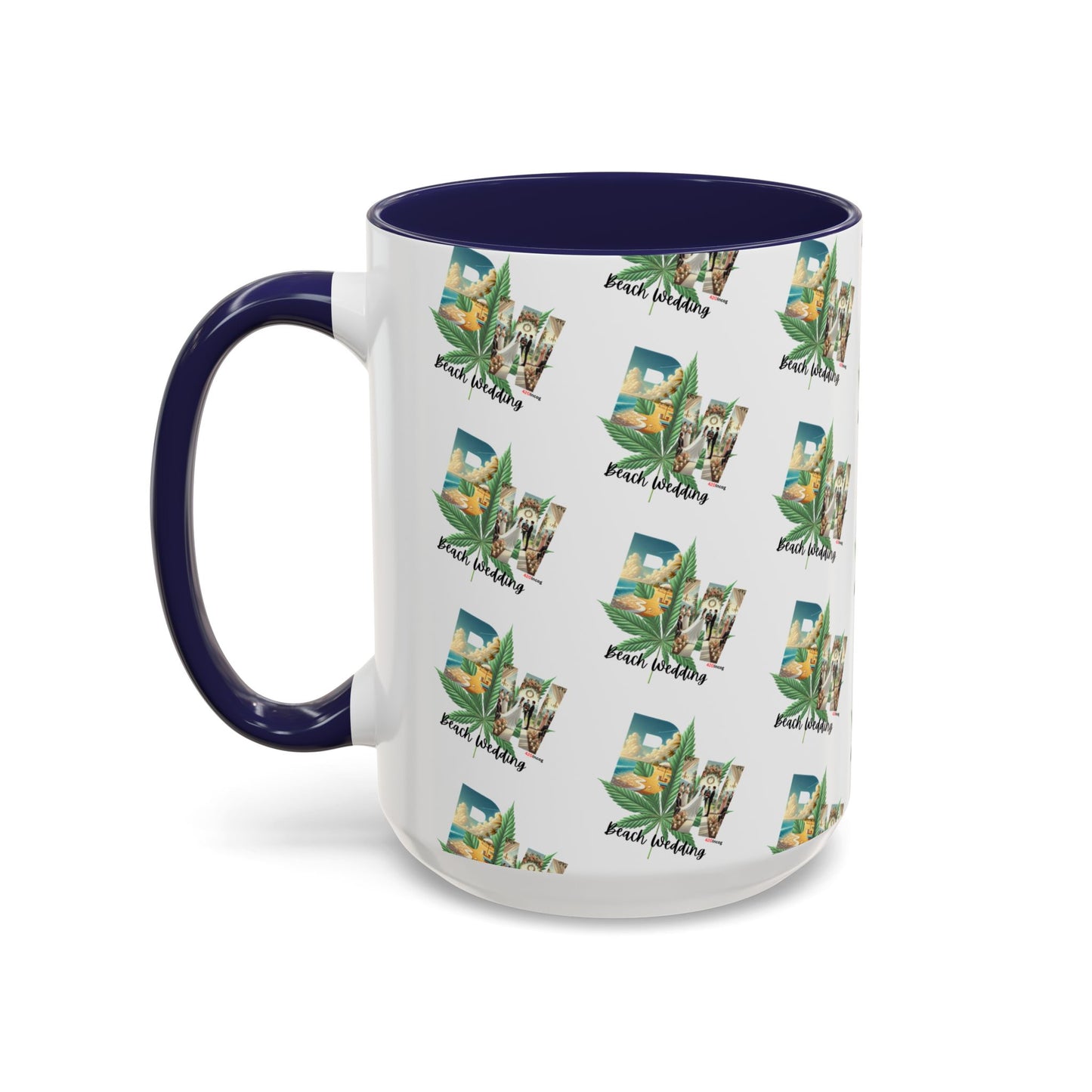 420Incog Big 'Ol Coffee Mug featuring the Beach Wedding strain