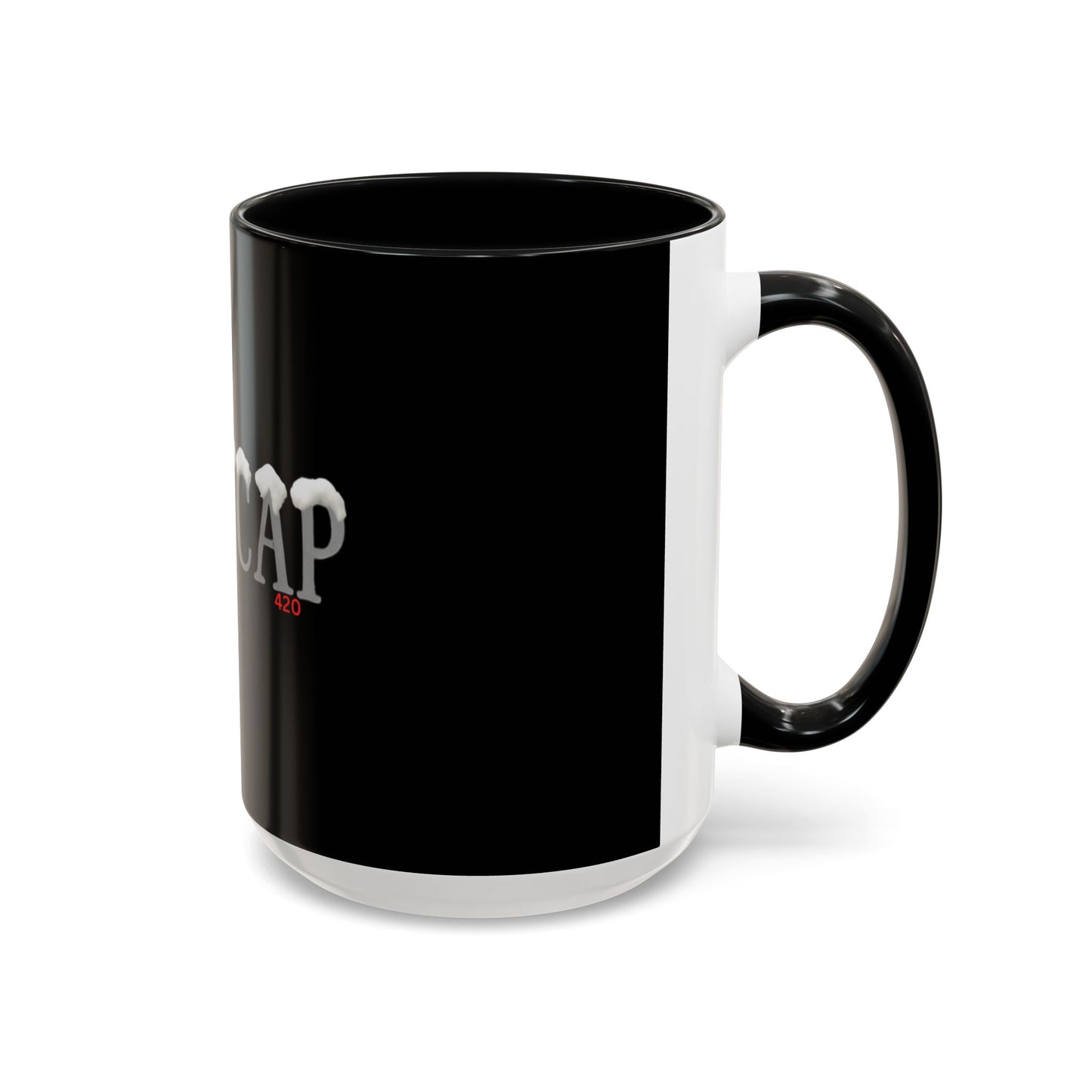 420Incog Big 'Ol Coffee Mug featuring the Snowcap strain