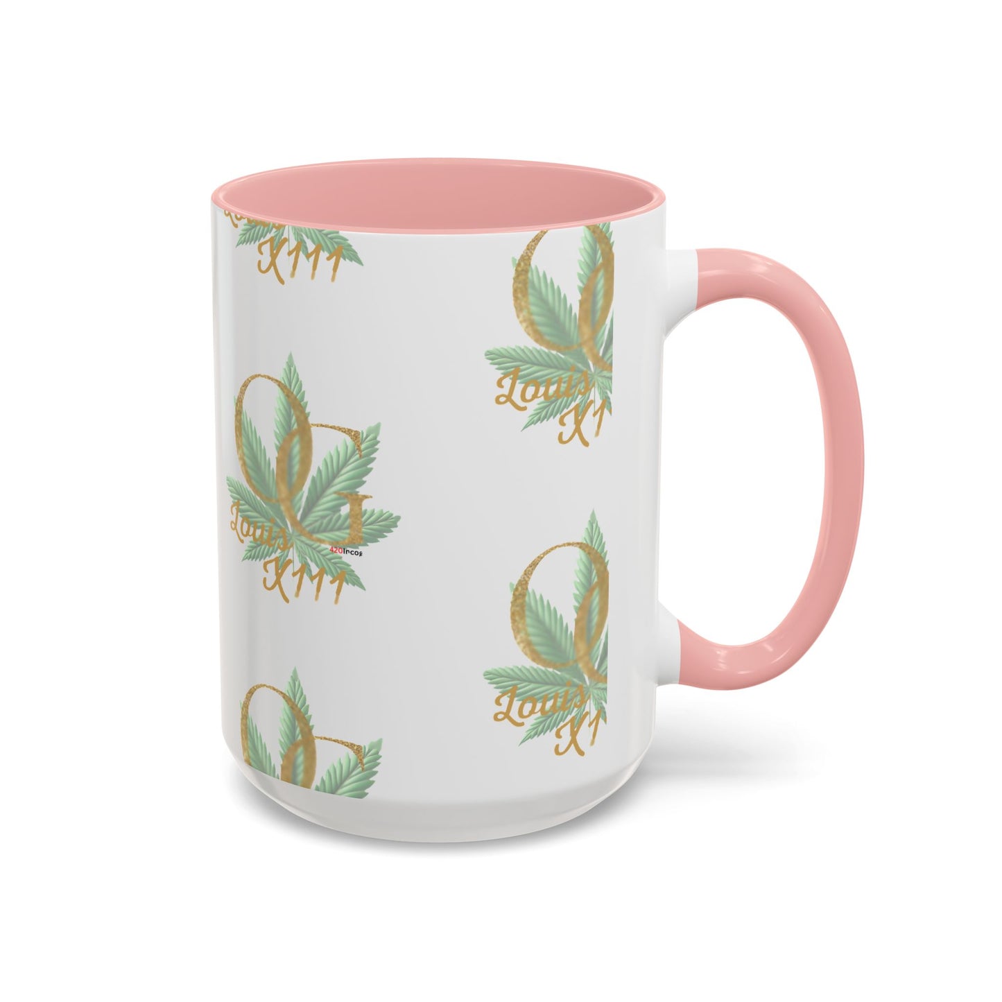 420Incog Big 'Ol Coffee Mug featuring the OG Louis X111 strain