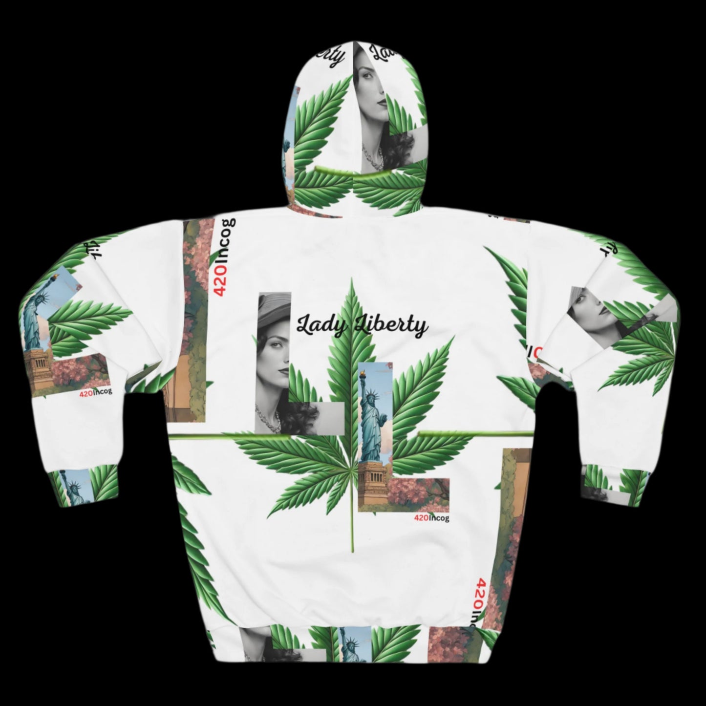 420 Signature Hoodie featuring the Lady Liberty strain