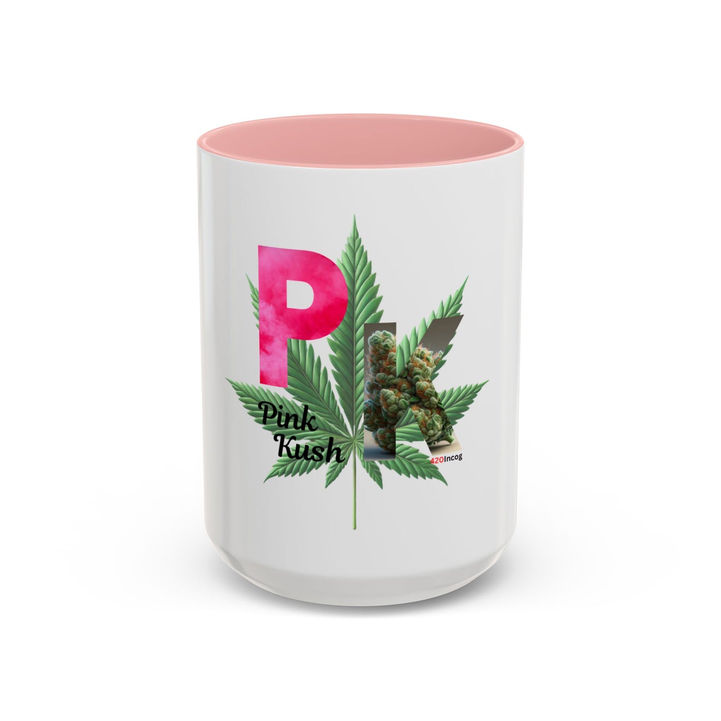 420Incog Big 'Ol Coffee Mug featuring the Pink Kush strain