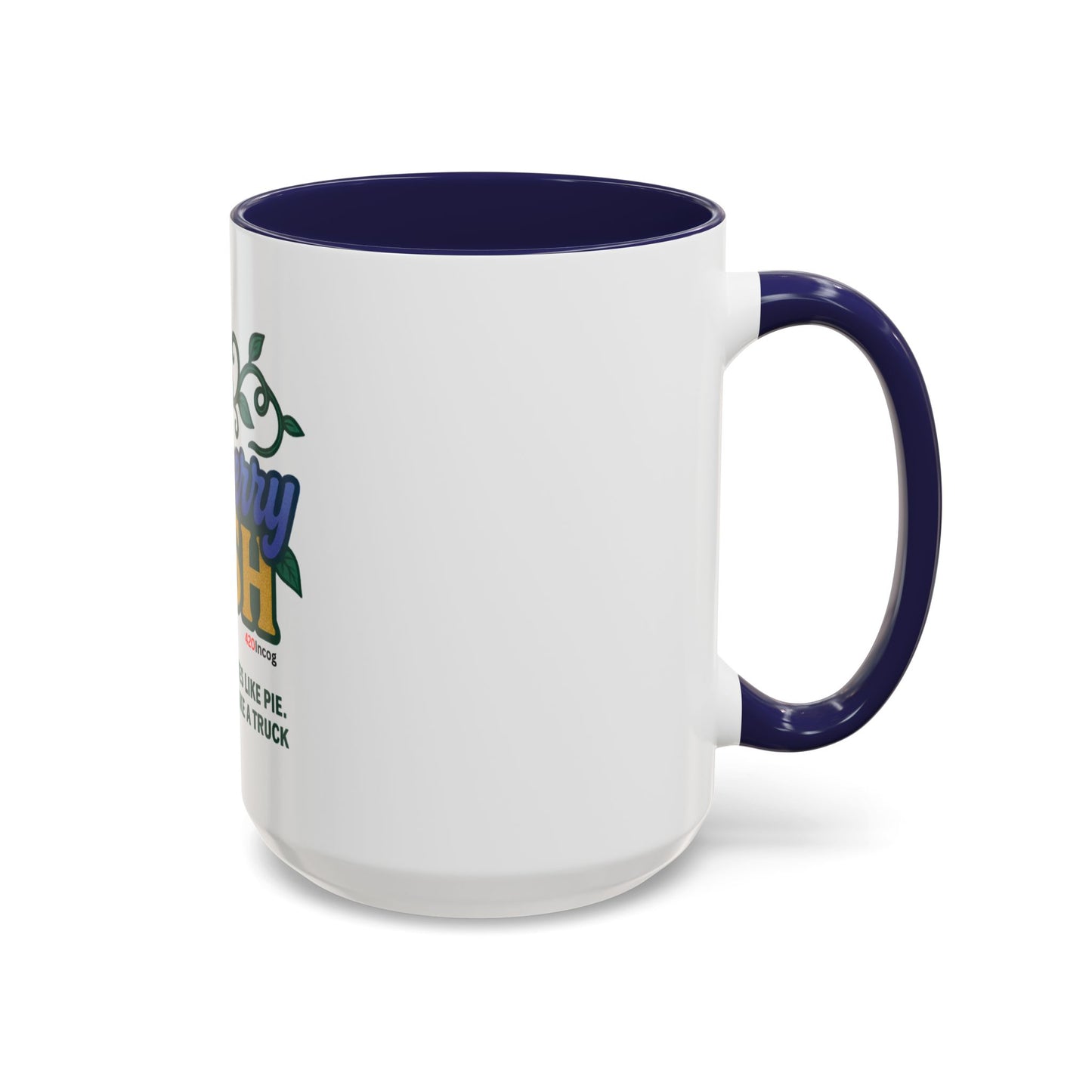 420Incog Big 'Ol Coffee Mug featuring the Blueberry Kush strain