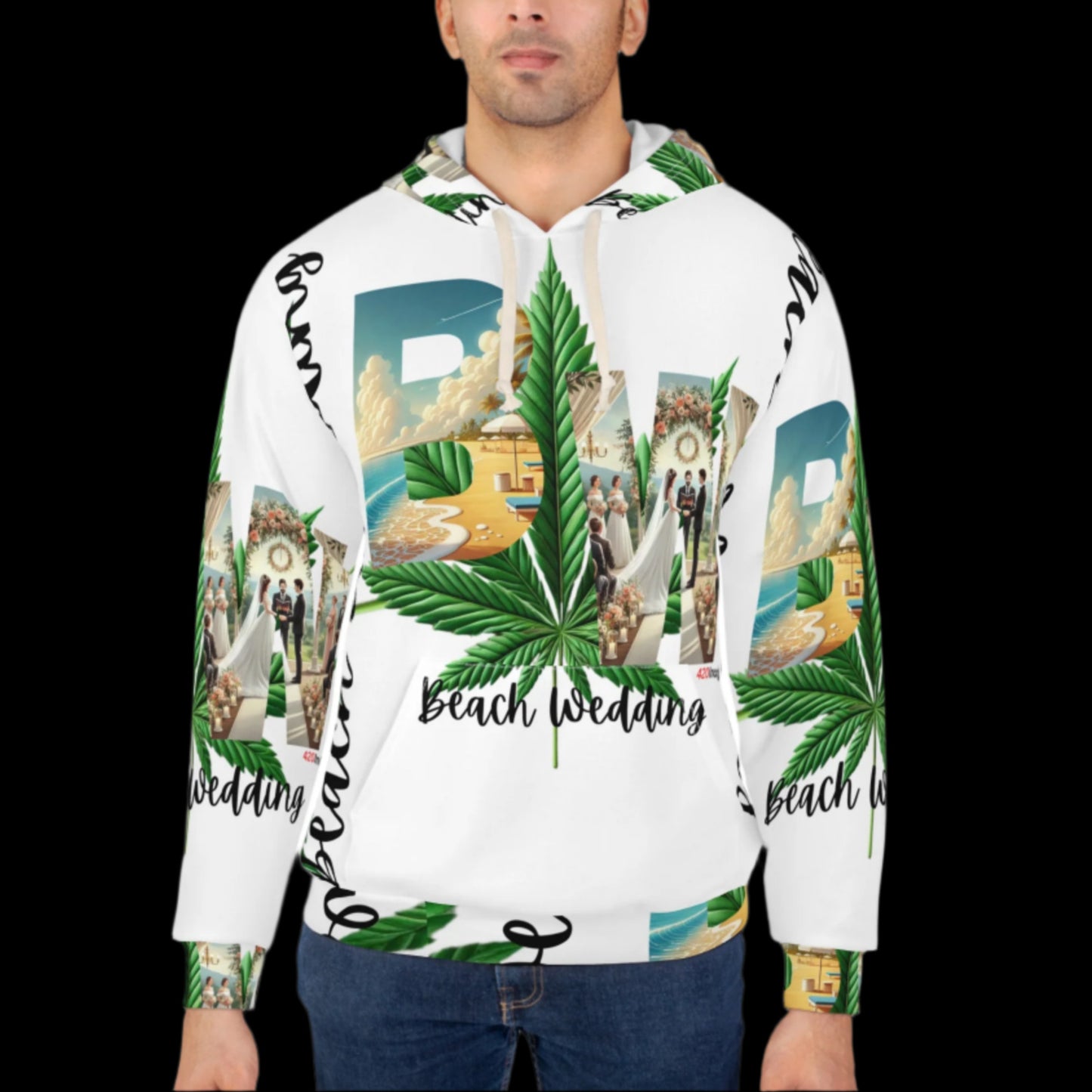 420 Signature Hoodie featuring the Beach Wedding strain