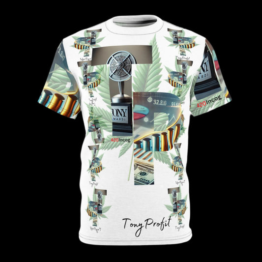 Iconic Bold Street Tee featuring the Tony Profit strain v4.0