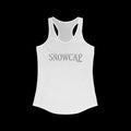 Incog Women's Racerback Tank Top featuring the Snowcap strain