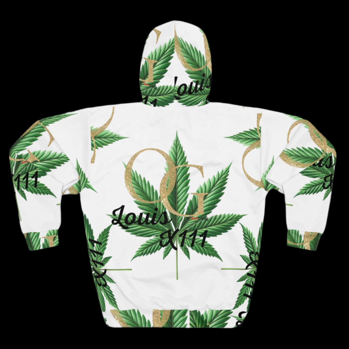 420 Signature Hoodie featuring the OG Louis XIII  strain v2.0