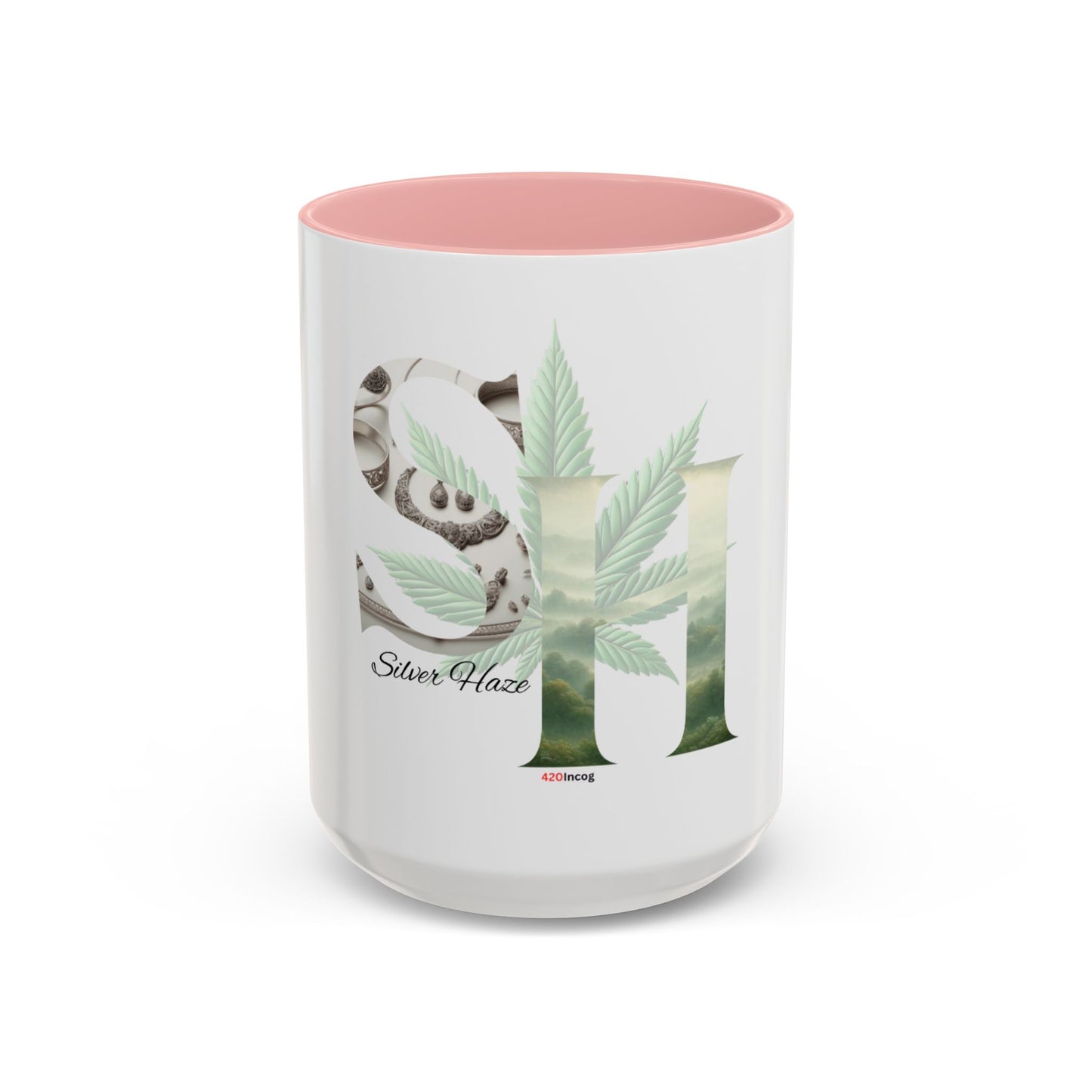 420Incog Big 'Ol Coffee Mug featuring the Silver Haze strain