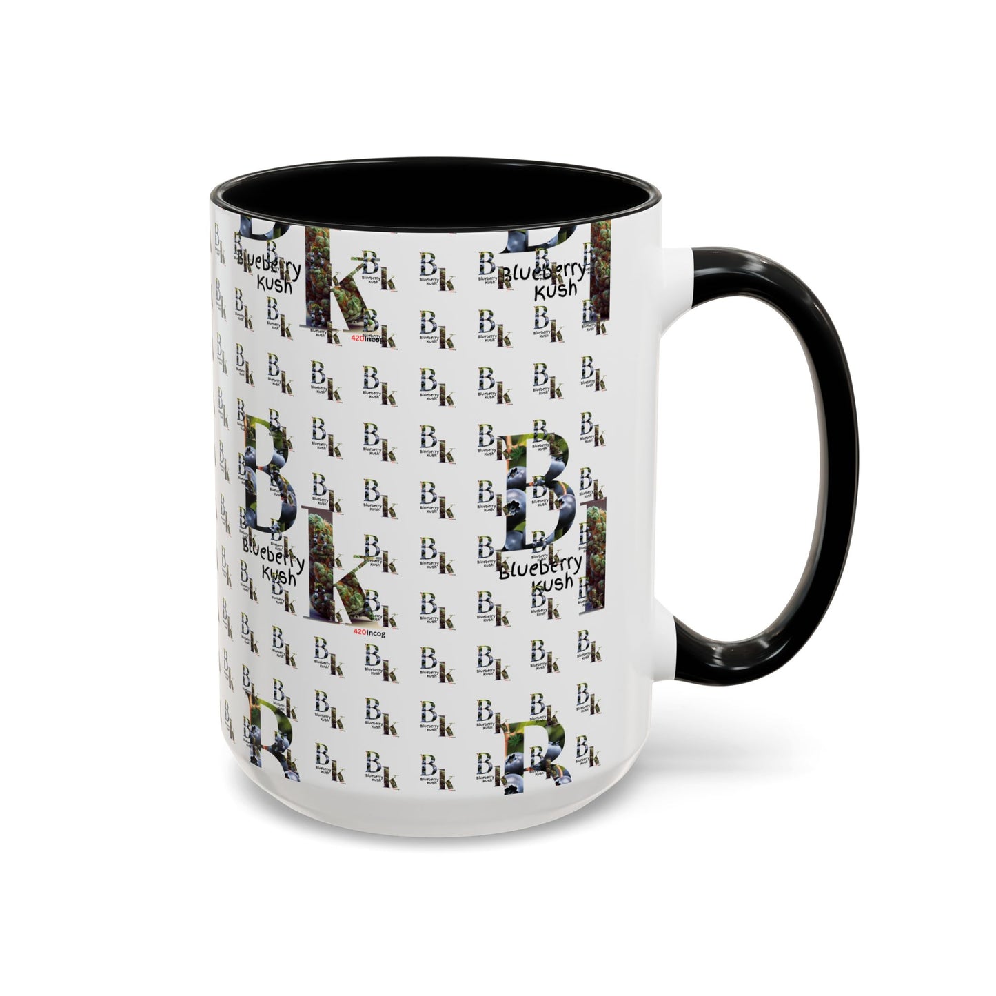 420Incog Big 'Ol Coffee Mug featuring the Blueberry Kush strain