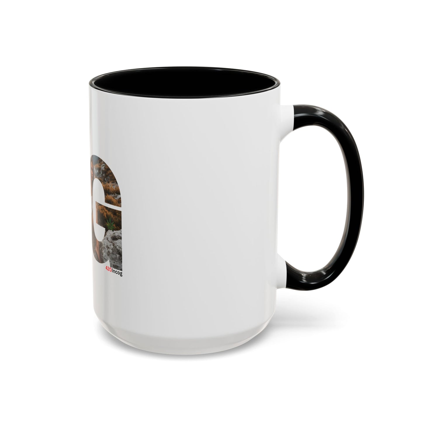 420Incog Big 'Ol Coffee Mug featuring the Mountain Girl strain Incog