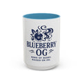 420Incog Big 'Ol Coffee Mug featuring the Blueberry OG strain