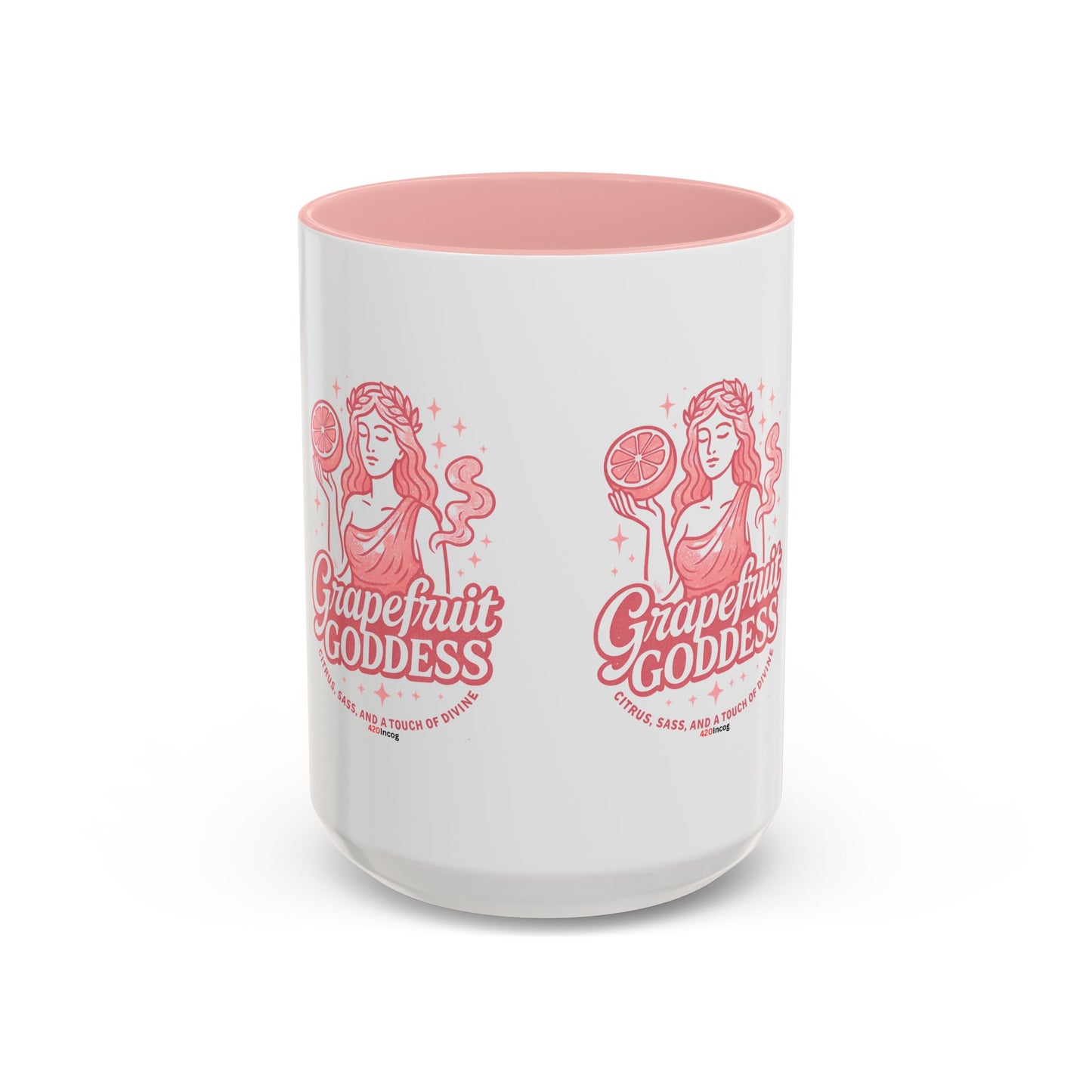 420Incog Big 'Ol Coffee Mug featuring the Grapefruit Goddess strain