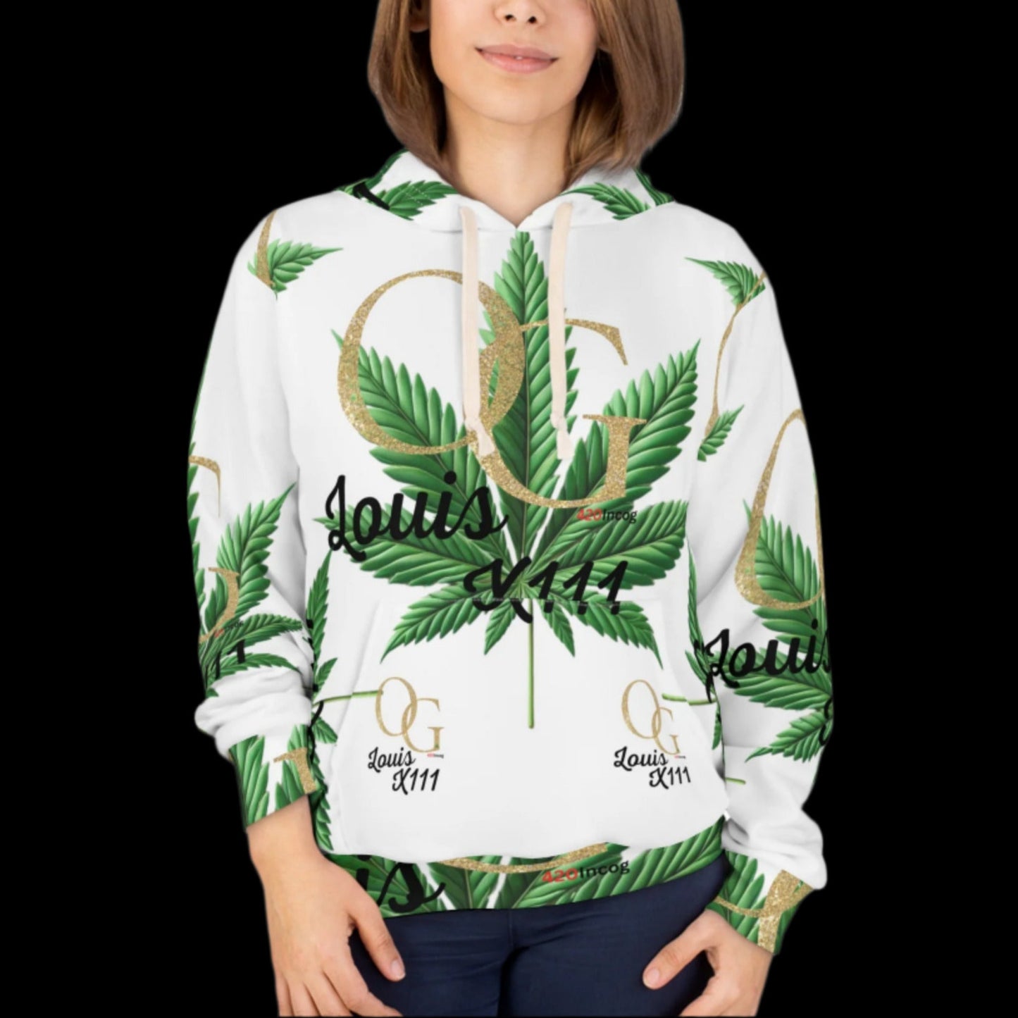 420 Signature Hoodie featuring the OG Louis XIII  strain v2.0