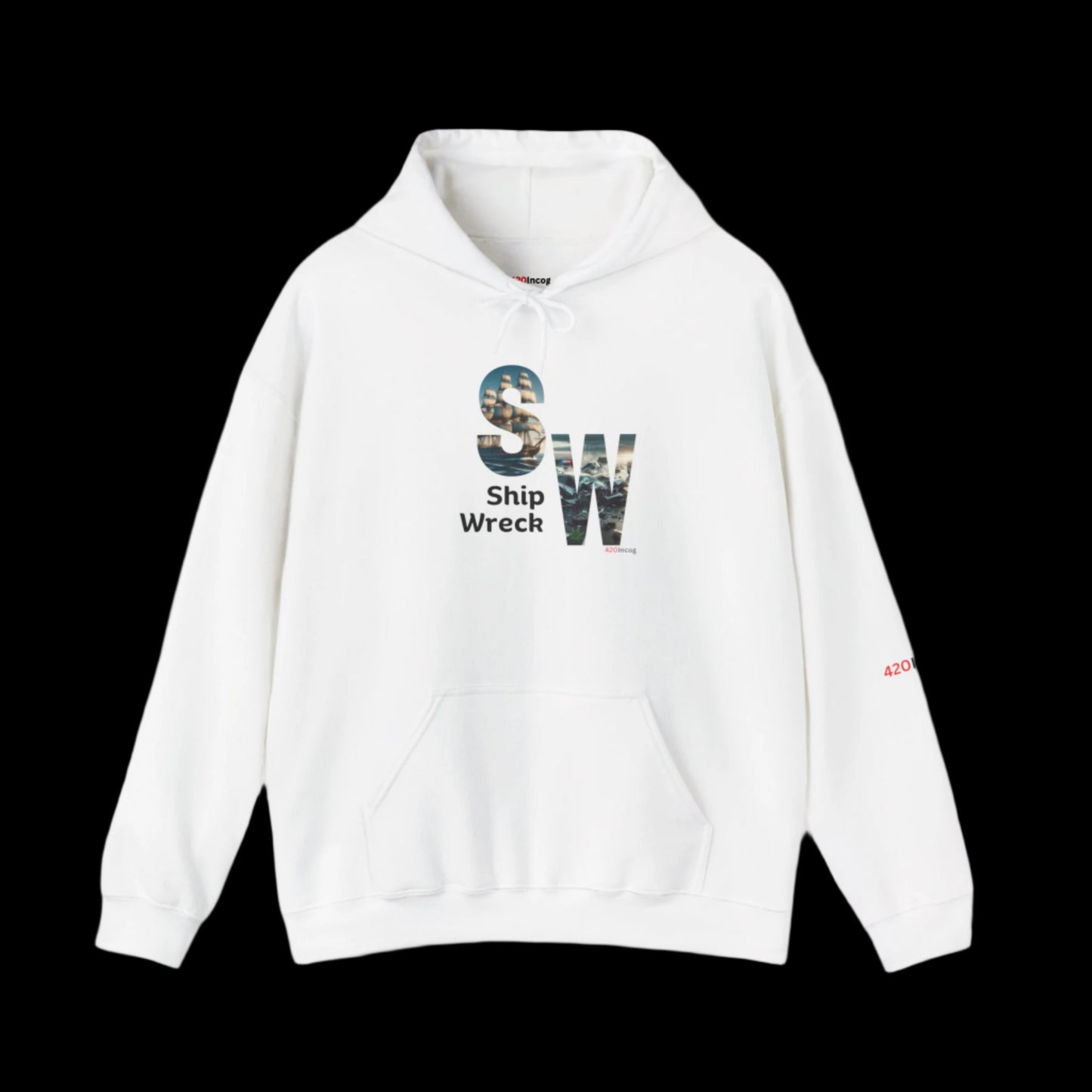 Incog Graphic Sweatshirt featuring the Shipwreck strain